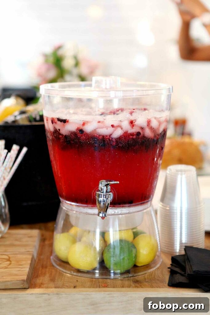 Host a Successful Potluck: Planning, Menu Ideas, and Tips 4 Beverage server with punch