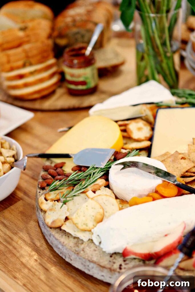 Host a Successful Potluck: Planning, Menu Ideas, and Tips 6 Angle view of charcuterie board