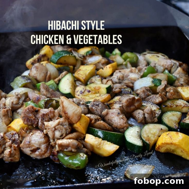Hibachi Style Chicken & Vegetables
