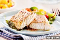 Perfectly Grilled Chilean Sea Bass with Lemon Butter