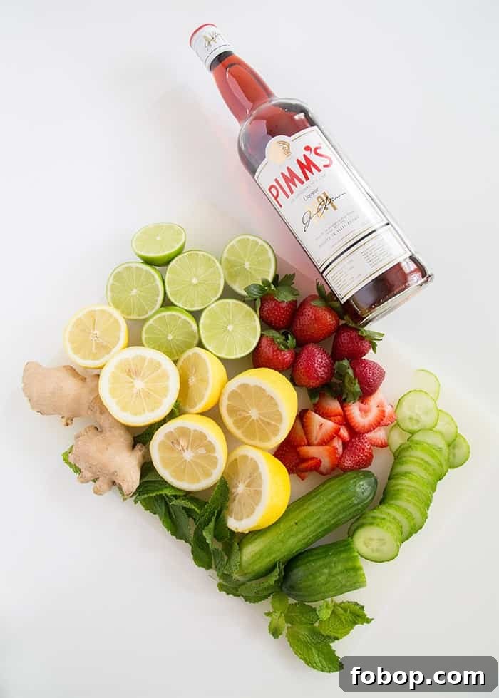 Pimm's Popsicles | the little epicurean