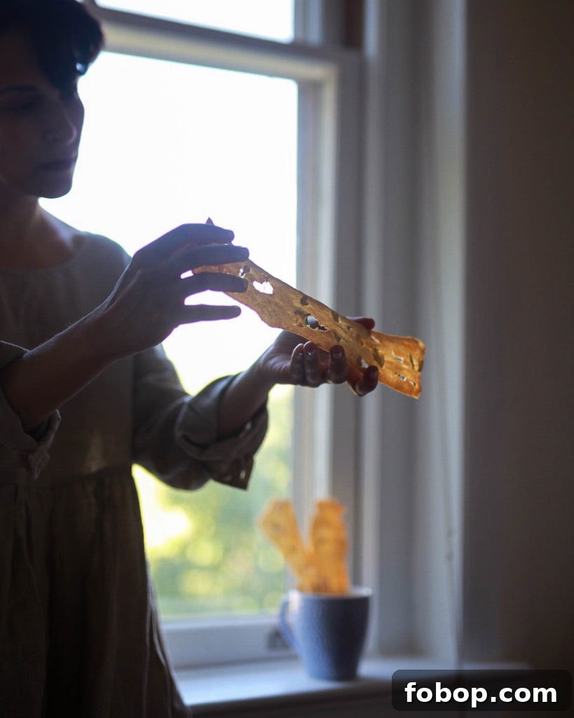 Herbed Sourdough Discard Crackers with Edible Flowers 4 img 749 3