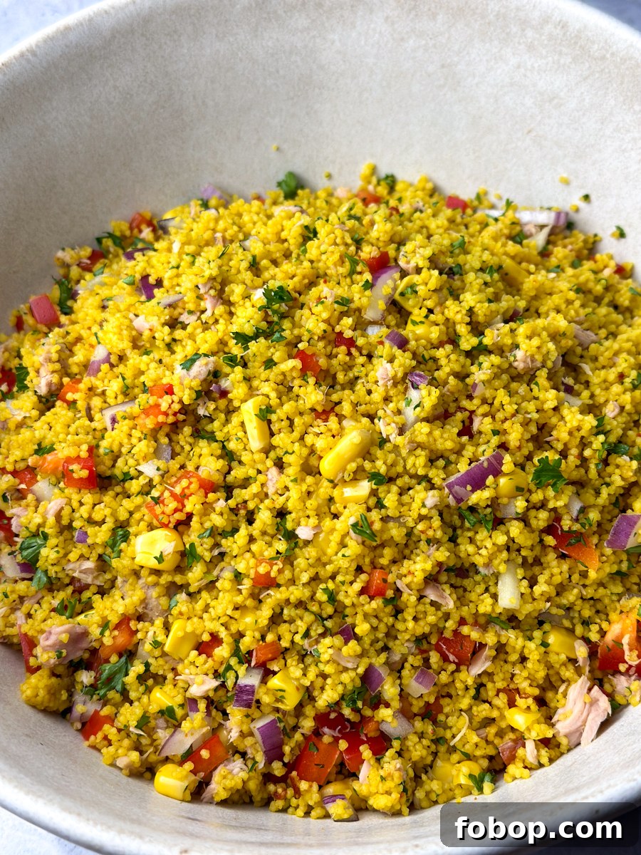 tuna couscous salad
