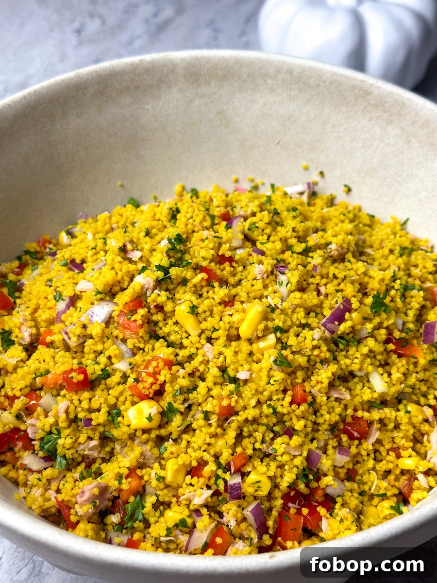 tuna couscous salad