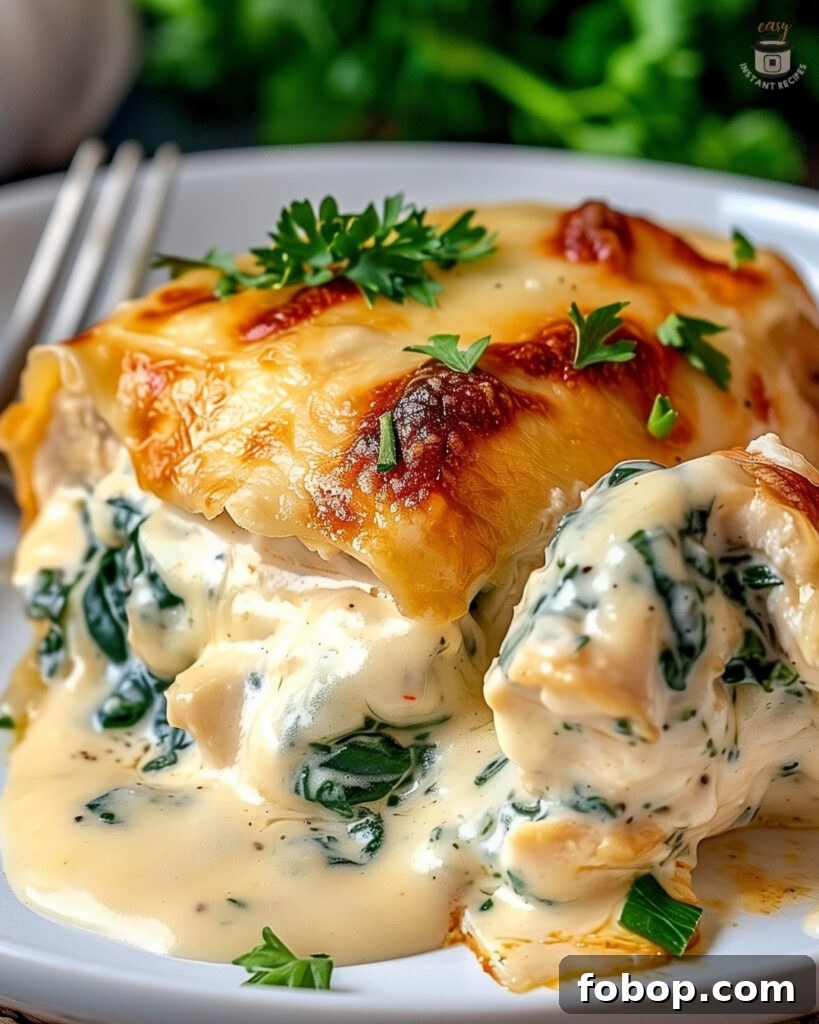 Creamy Chicken and Spinach Casserole with Cream Cheese 2 img 7909 1