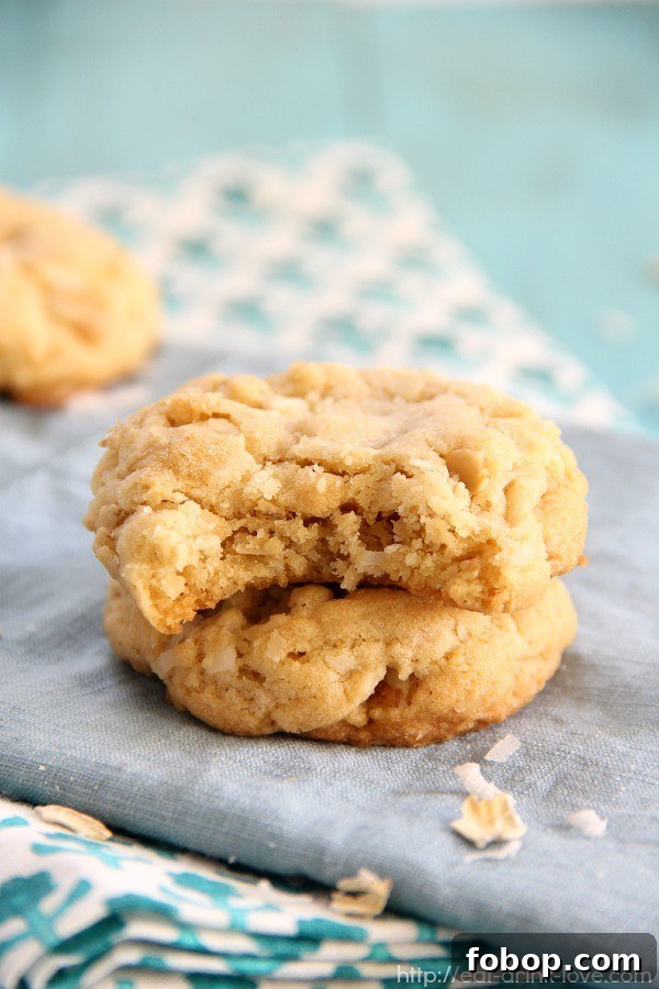 Coconut Oatmeal Cookies