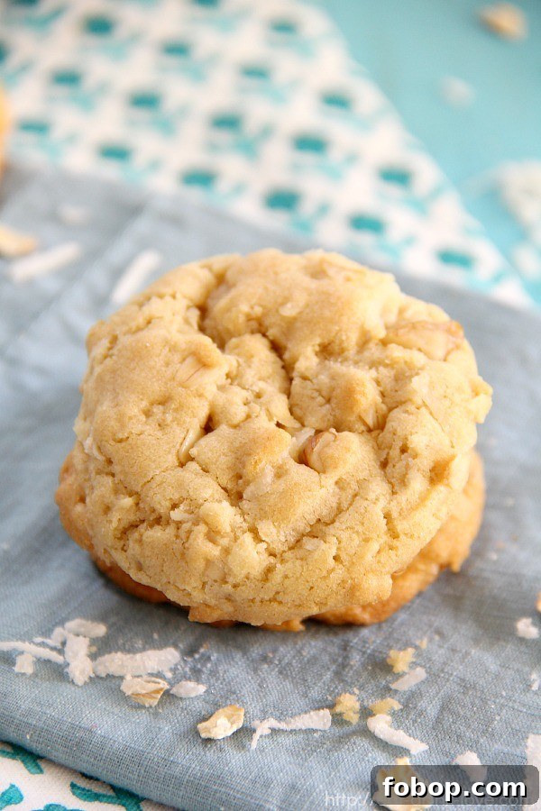 Coconut Oatmeal Cookies