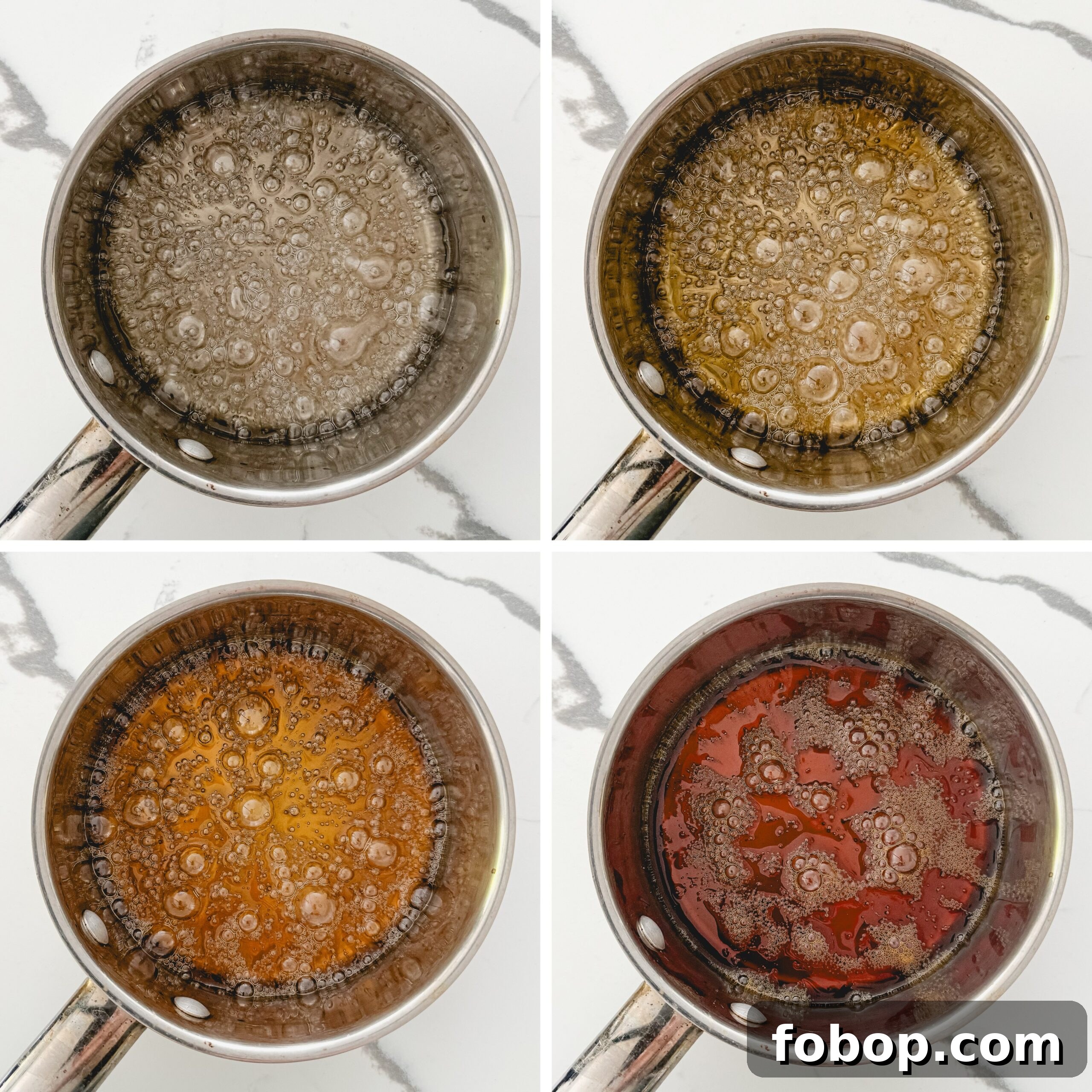 Homemade Caramel Recipe: Smooth, Rich Caramel Sauce in Minutes 5 Caramel in the pan