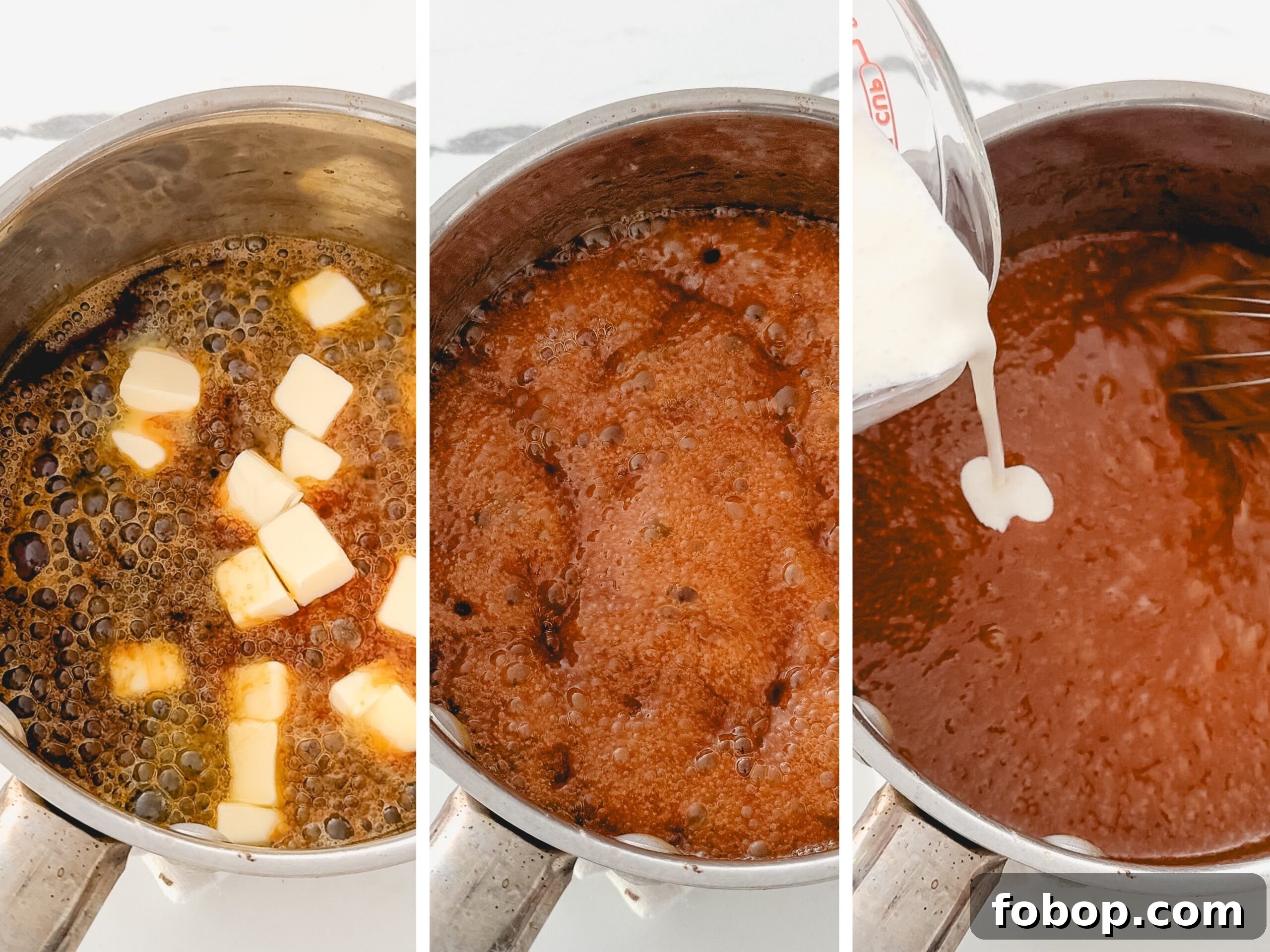 Homemade Caramel Recipe: Smooth, Rich Caramel Sauce in Minutes 6 Whisking caramel