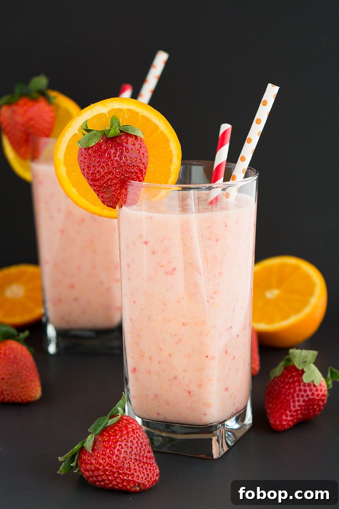 Pineapple Spinach Smoothie Recipe for Energy and Glow 10 Strawberry Orange Sunrise Smoothie