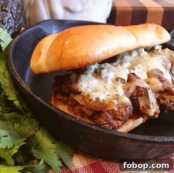 Pepper Jack Steak Sandwich