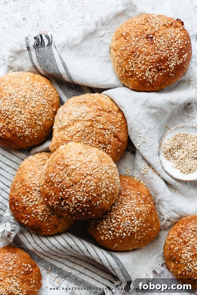 Whole Wheat Burger Buns Made with Tangzhong Method 5 img 9116 4