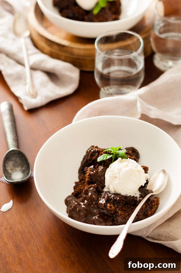 Clean Eating Slow Cooker Molten Lava Cake