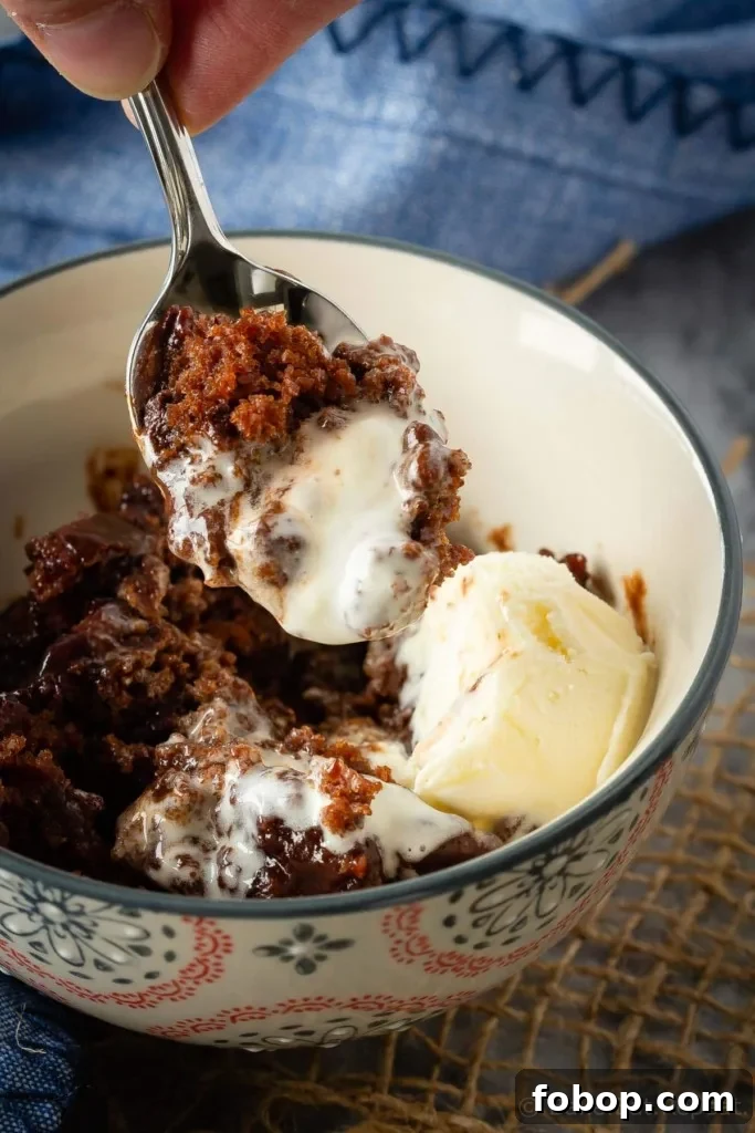 Slow Cooker Chocolate Pudding Cake Recipe for Decadent Dessert 3 Chocolate pudding cake