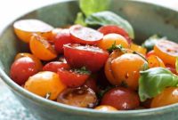 Fresh Summer Cherry Tomato Salad Recipe