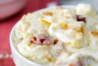 Creamy Tropical Fruit Cocktail Salad Recipe