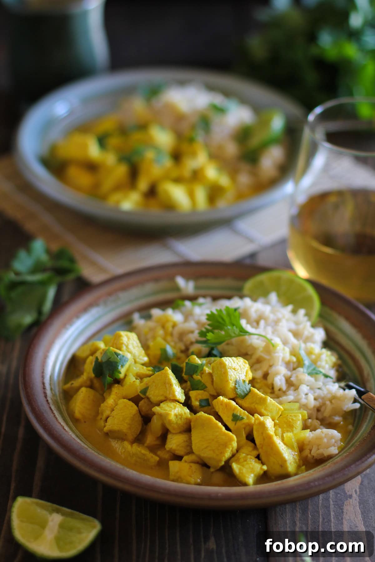 30-Minute Thai Chicken Yellow Curry | TheRoastedRoot.net #dinner #recipe #glutenfree #healthy