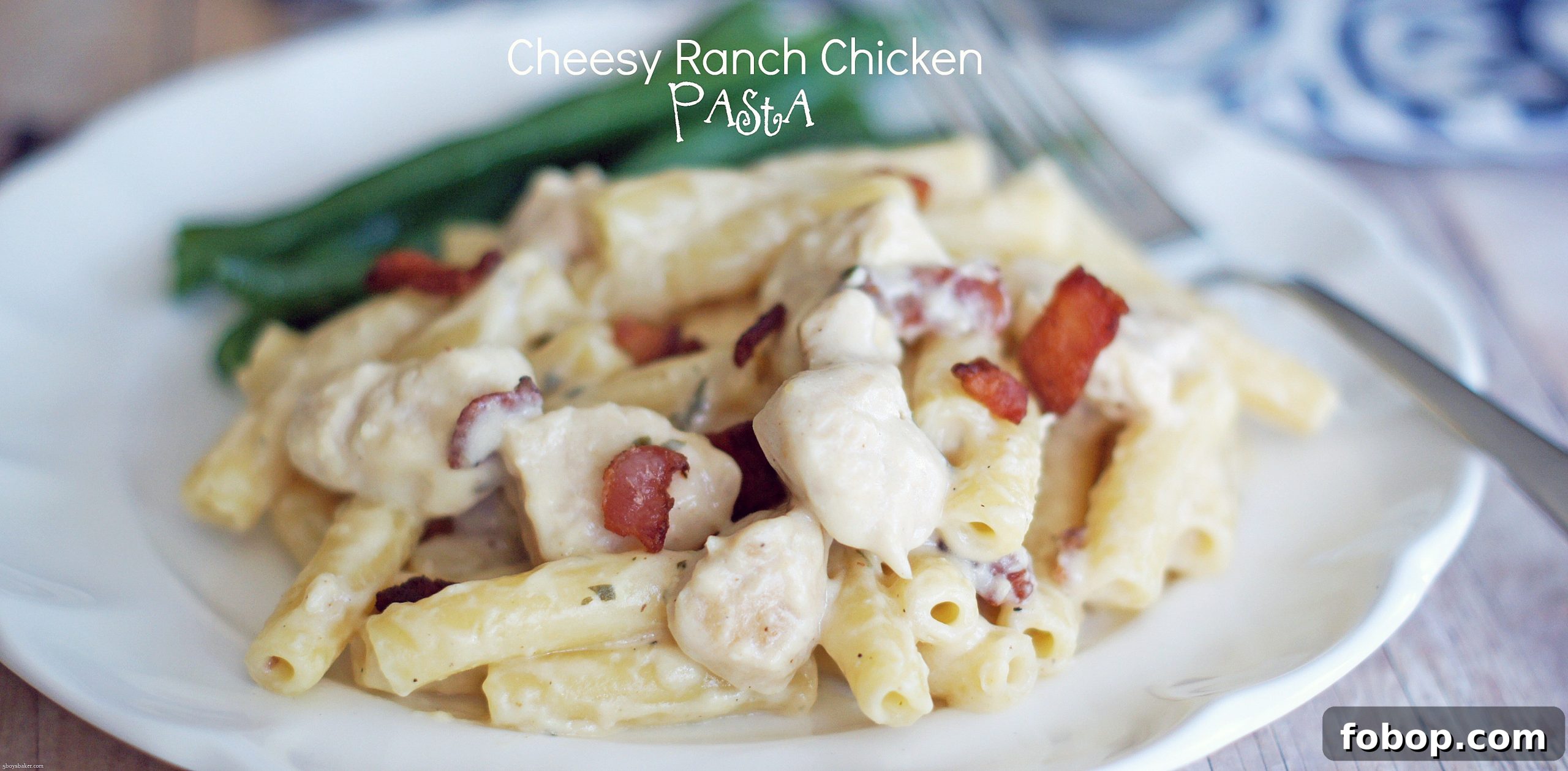 Cheesy Ranch Chicken Pasta