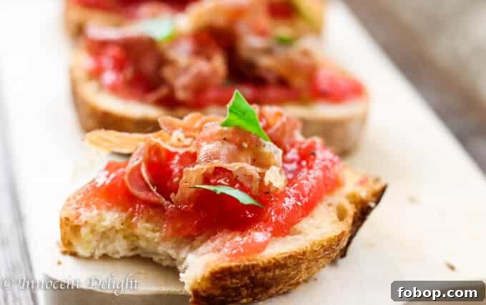 Pan con Tomate with crispy Prosciutto