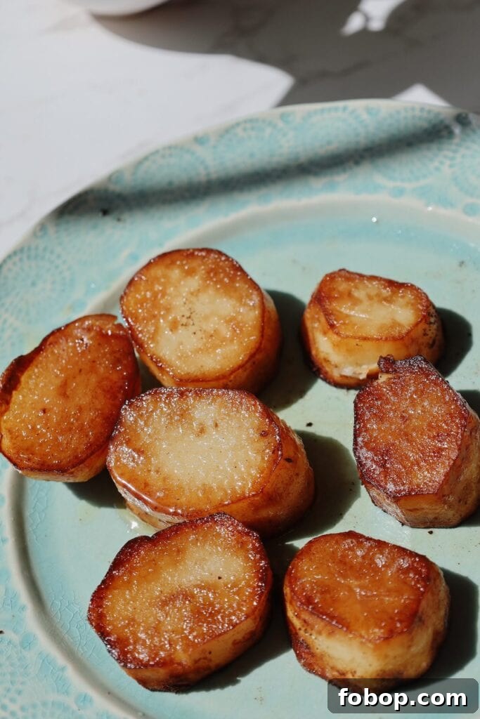 fondant potatoes recipe
